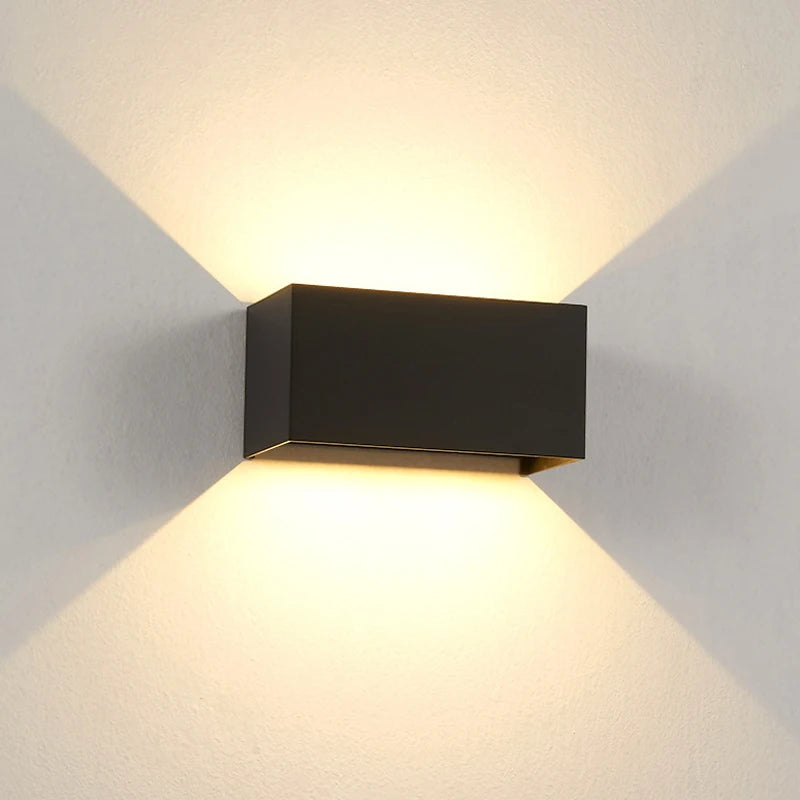 Up and Down LED Wall Lamp - Waterproof IP65 Interior Wall Light for Living Room, Bedroom, Stair, Corridor