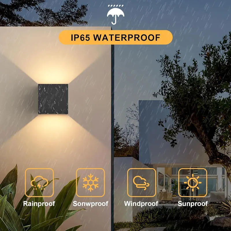 Outdoor LED Wall Light Waterproof IP65 Interior Wall Lamp