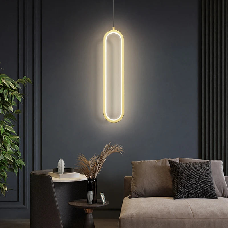 Nordic LED Pendant Lights - Contemporary Lighting Fixture for Dining Table, Kitchen, Bedroom, Foyer, Living Room, Hotel, Restaurant, Coffee Hall, Studyroom