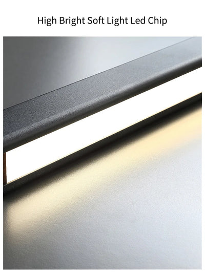 Nordic Modern Chandelier: Elegant LED Strip Lamp for Dining Rooms, Bars, Restaurants, and Offices