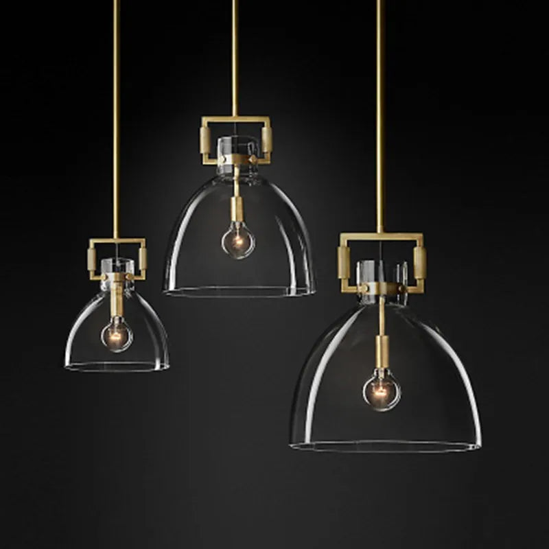 Elegant Postmodern Bedside Pendant Lamp