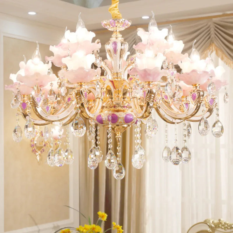 Zinc Alloy Crystal Chandelier