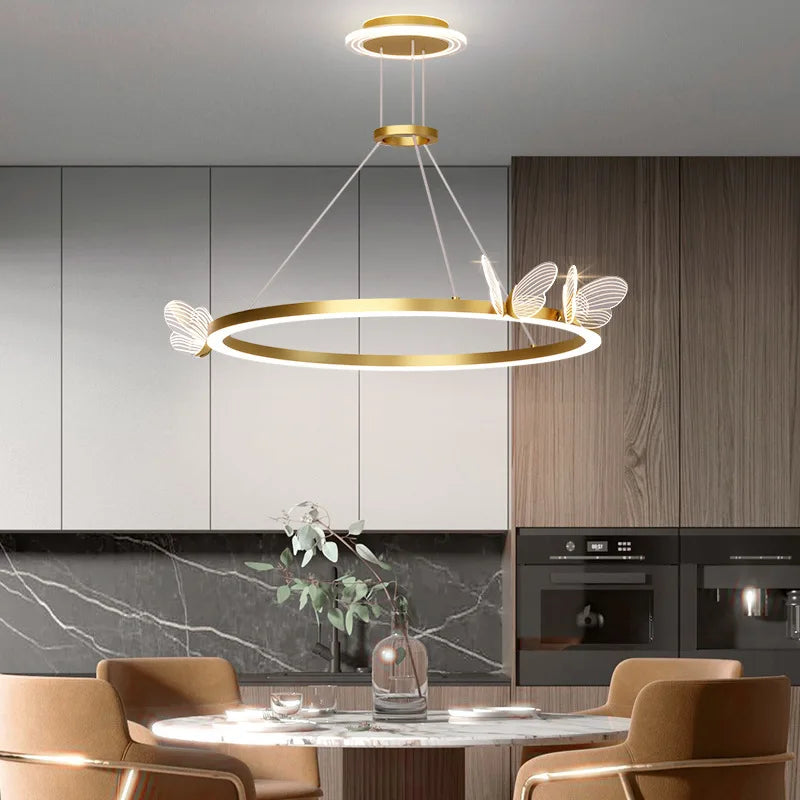 Nordic Butterfly Chandelier: Illuminate Your Space with Elegance