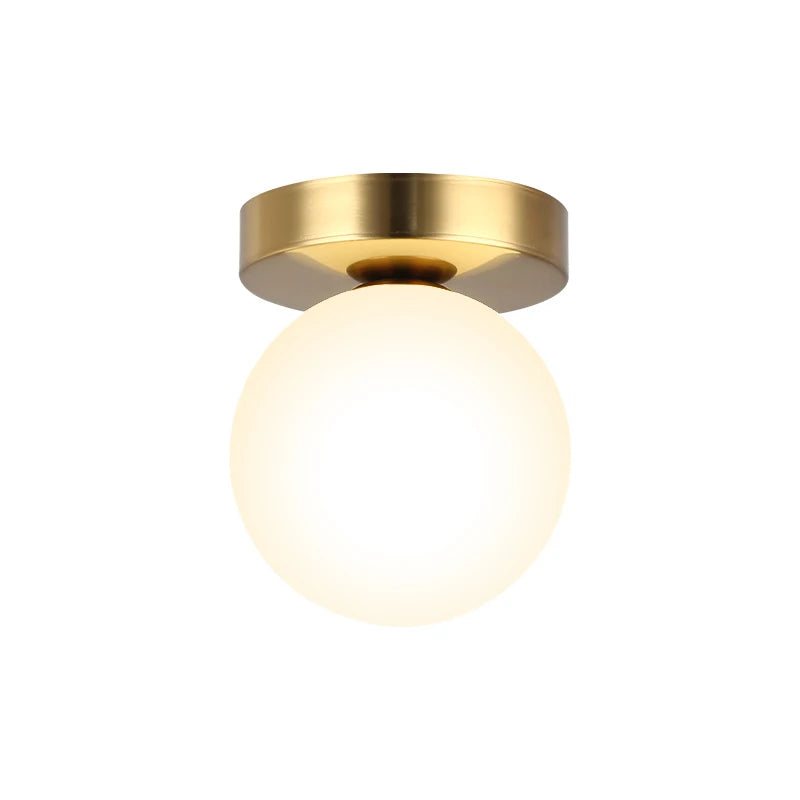 Modern Minimalist Frosted Glass Ceiling Lamp: Enhance Your Space with Contemporary Elegance