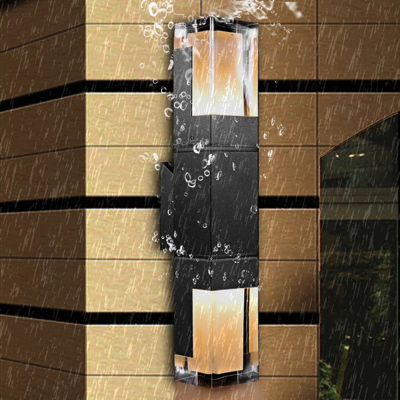 Modern Minimalist Acrylic LED Wall Light for Indoor and Outdoor Use