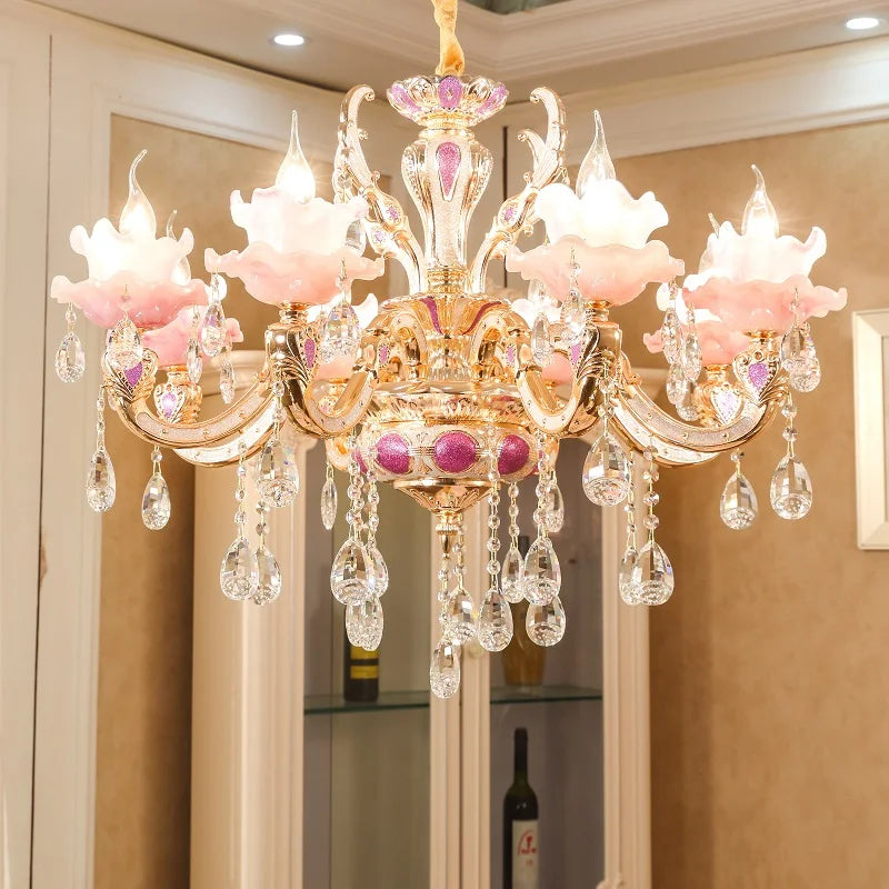 Zinc Alloy Crystal Chandelier