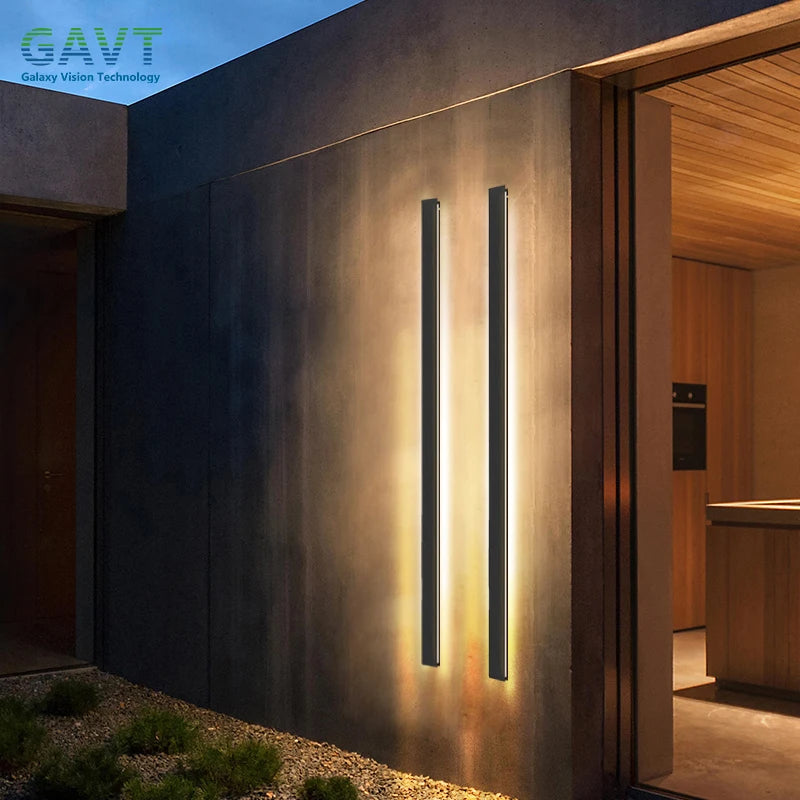 Modern IP65 Waterproof Outdoor LED Wall Lamp - Garden and Balcony Lighting