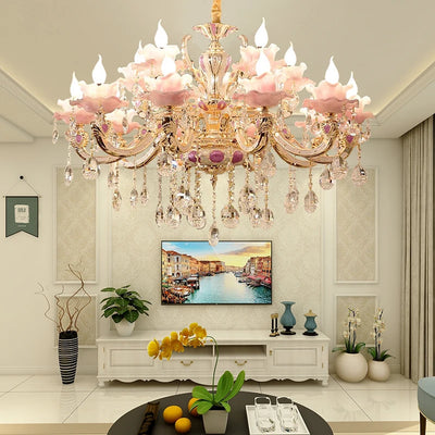 Zinc Alloy Crystal Chandelier