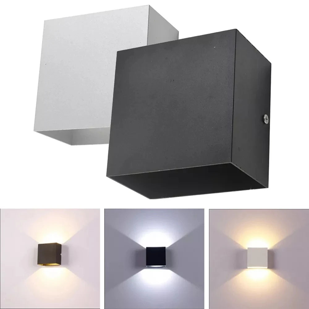 Dimmable 6W Wall Lamp: Versatile and Stylish LED Luminaire for Various Spaces