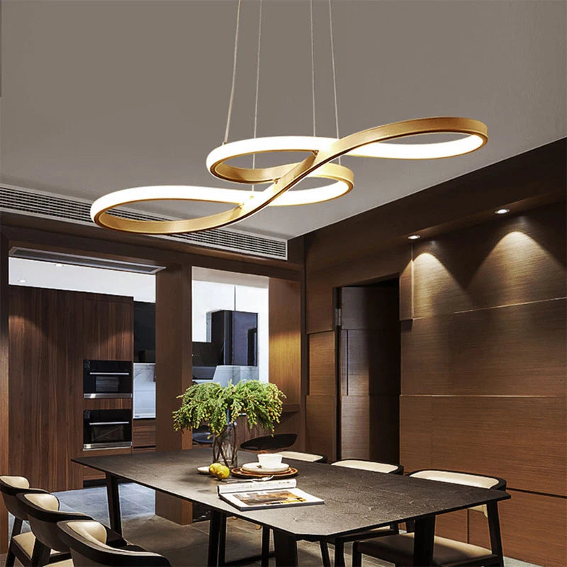 Modern Kitchen Island Pendant Light – Bar Table, Dining Room Decor, Hanging Lights with Remote Dimming