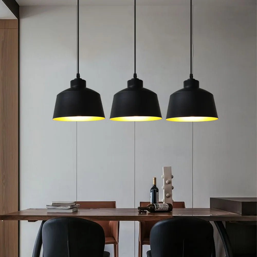 Modern 3-Pendant Lighting - Nordic Loft Style for Dining Room and Kitchen