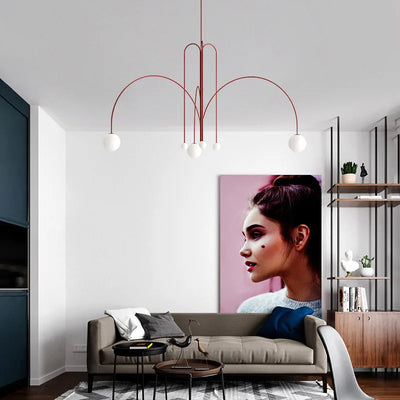 Postmodern Geometric Chandelier: Redefining Minimalist Elegance