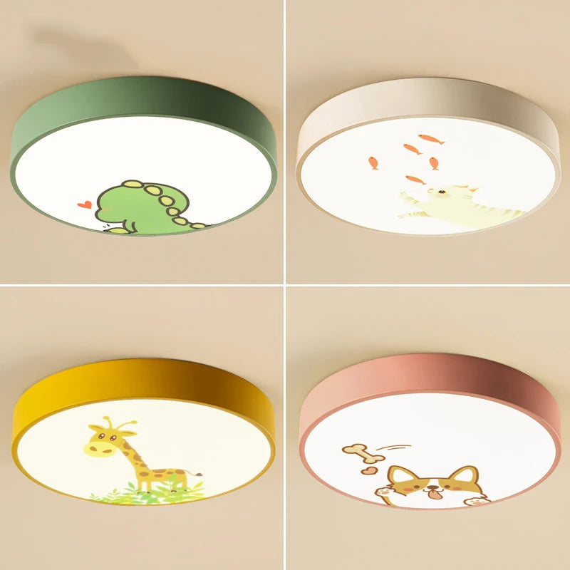 Modern Kids Bedroom Ceiling Light with Remote Control: A Cute and Functional Lighting Fixture for Children's Rooms