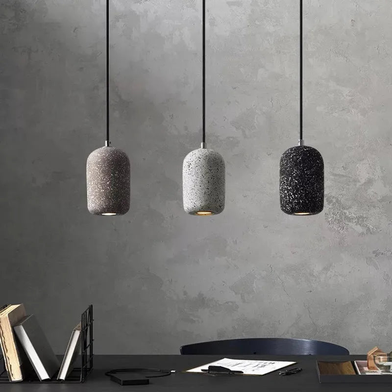 Industrial Loft Concrete Pendant Light