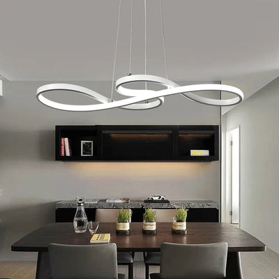 Modern Kitchen Island Pendant Light – Bar Table, Dining Room Decor, Hanging Lights with Remote Dimming