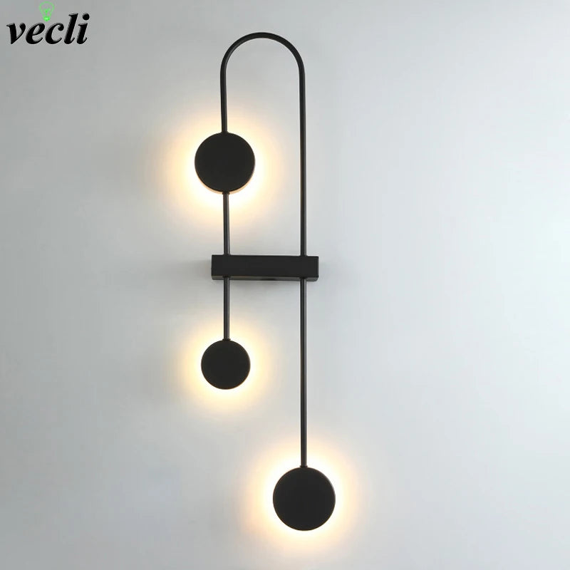 Postmodern Wall Lamp: Simple LED Lighting for Modern Spaces