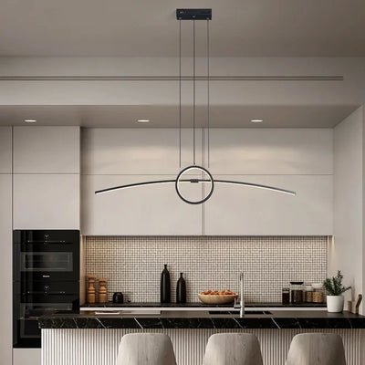 L100CM Modern LED Pendant Lights - Creative Lighting Solution for Dining, Living, and Bedrooms