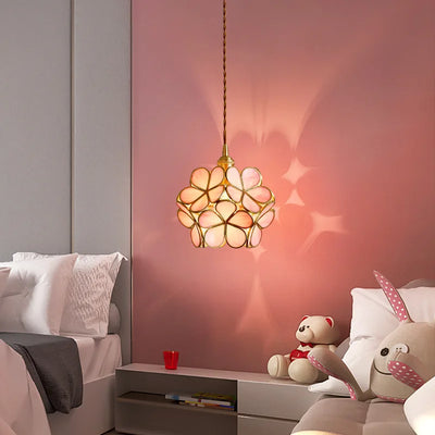 Japanese Flower Pendant Lights