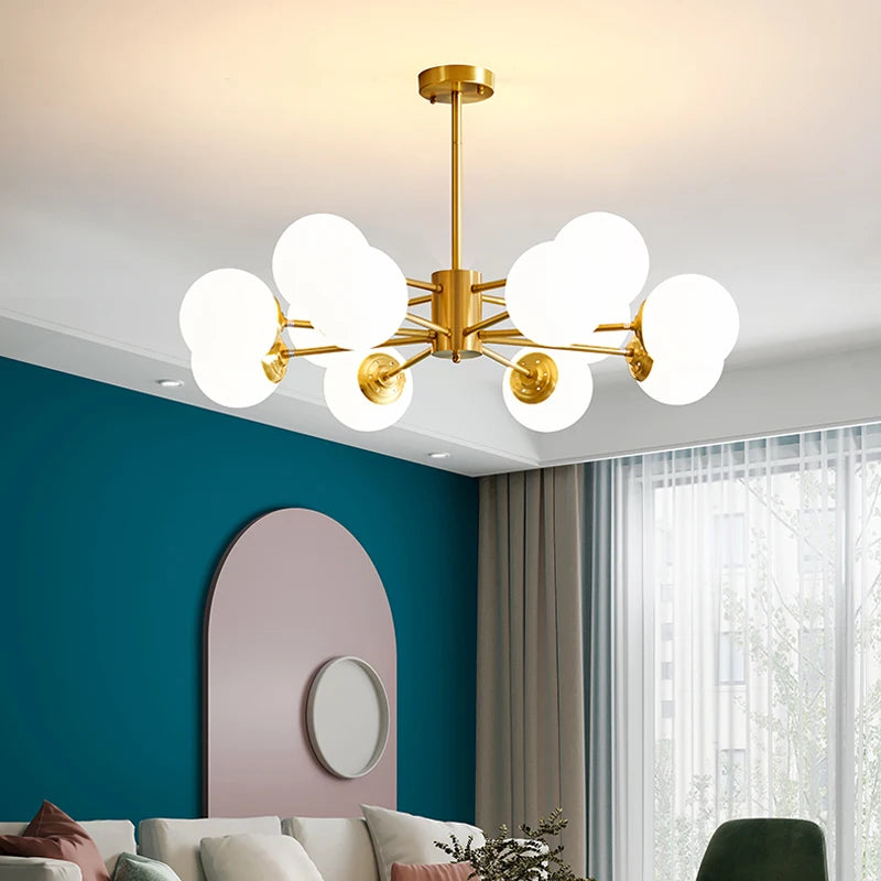 Modern Glass Chandelier Lighting