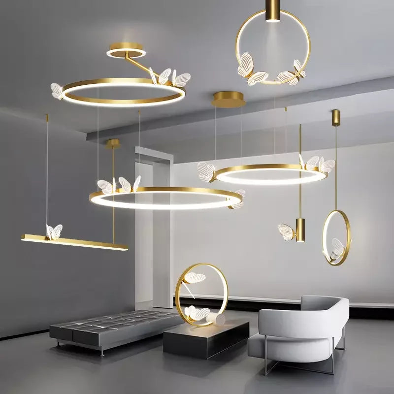 Nordic Butterfly Chandelier: Illuminate Your Space with Elegance