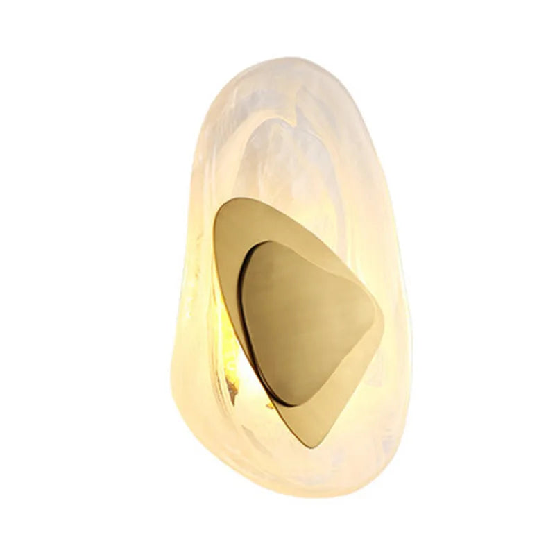 Luxury Golden LED Wall Lamp for Bedroom, Living Room, and Decorative Spaces