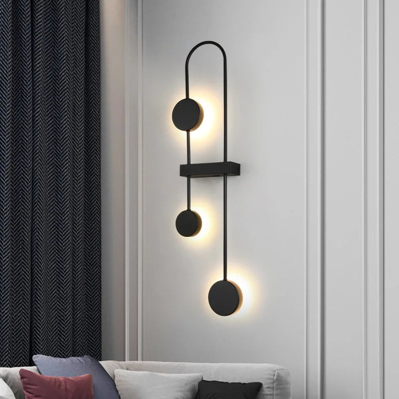 Postmodern Wall Lamp: Simple LED Lighting for Modern Spaces