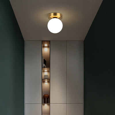 Modern Minimalist Frosted Glass Ceiling Lamp: Enhance Your Space with Contemporary Elegance