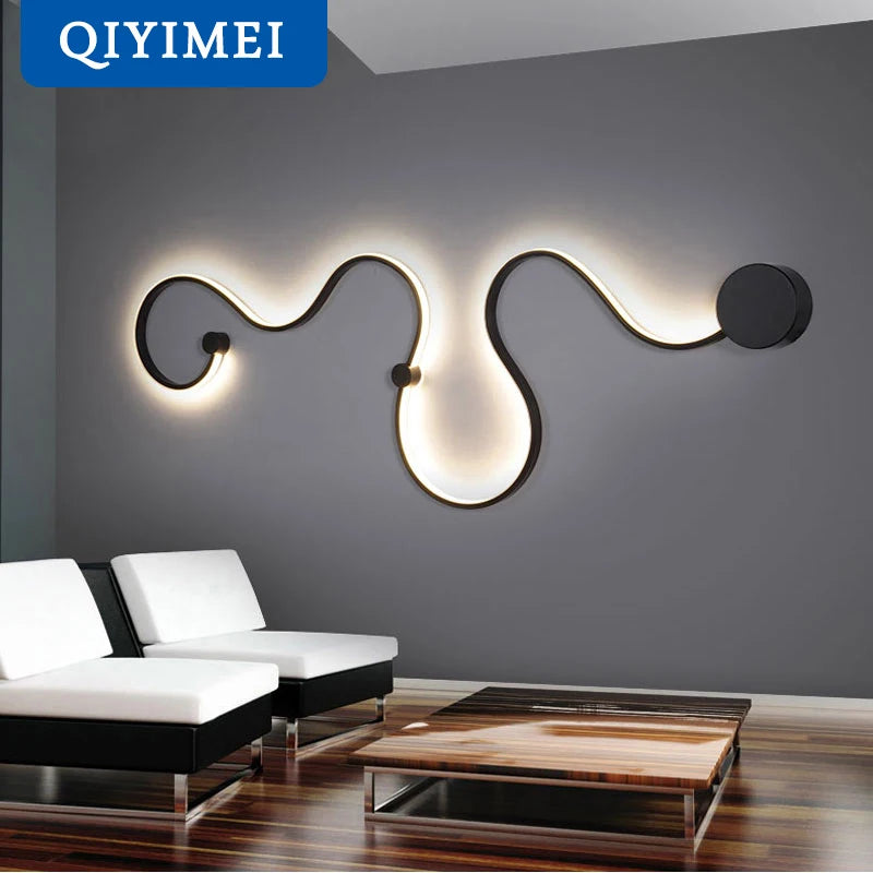 Modern Acrylic Wall Lamps - LED Sconce Lights for Bedroom, Study, Living Room, Balcony