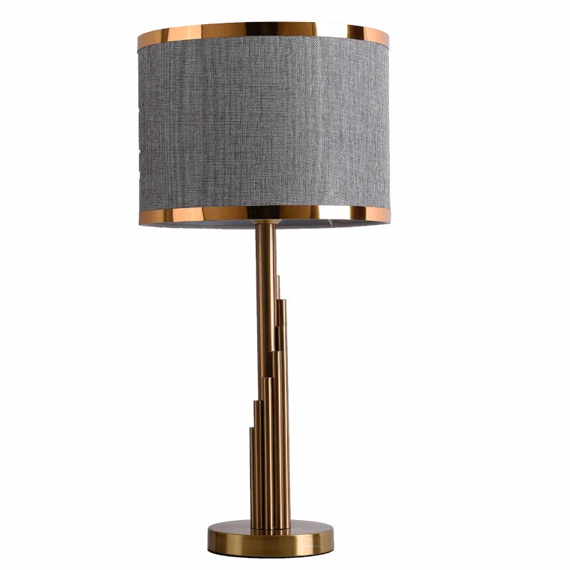 Light Luxury Living Room Bedroom Bedside Designer Table Lamp - Simple Post-Modern American Decorative Lamp