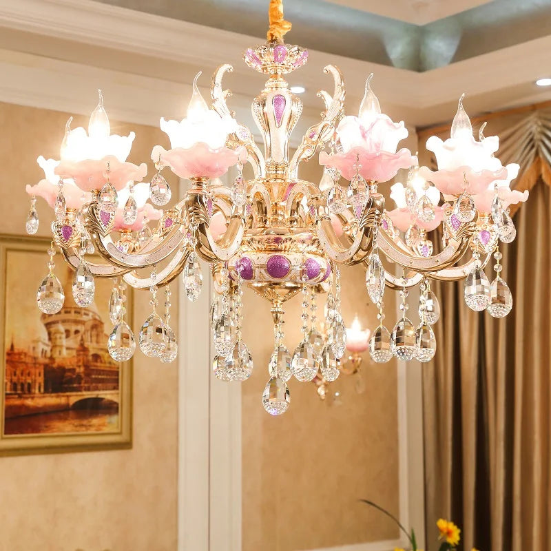 Zinc Alloy Crystal Chandelier