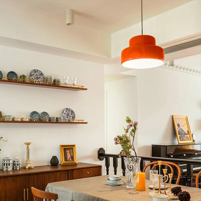 Retro Orange Warm Restaurant Chandeliers