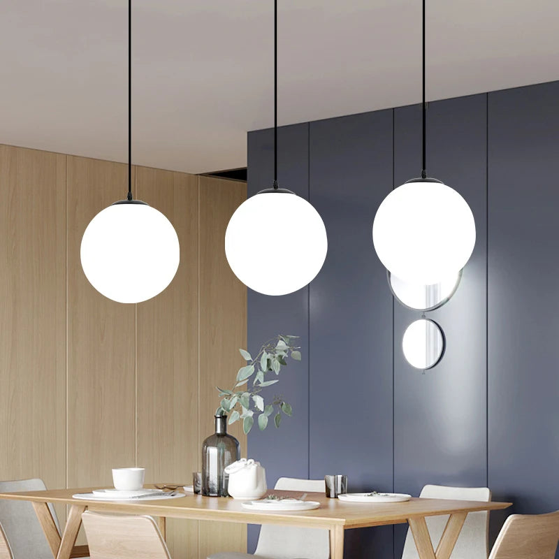 Gold/Black Glass Ball Pendant Lights: A Stylish Addition to Your Space