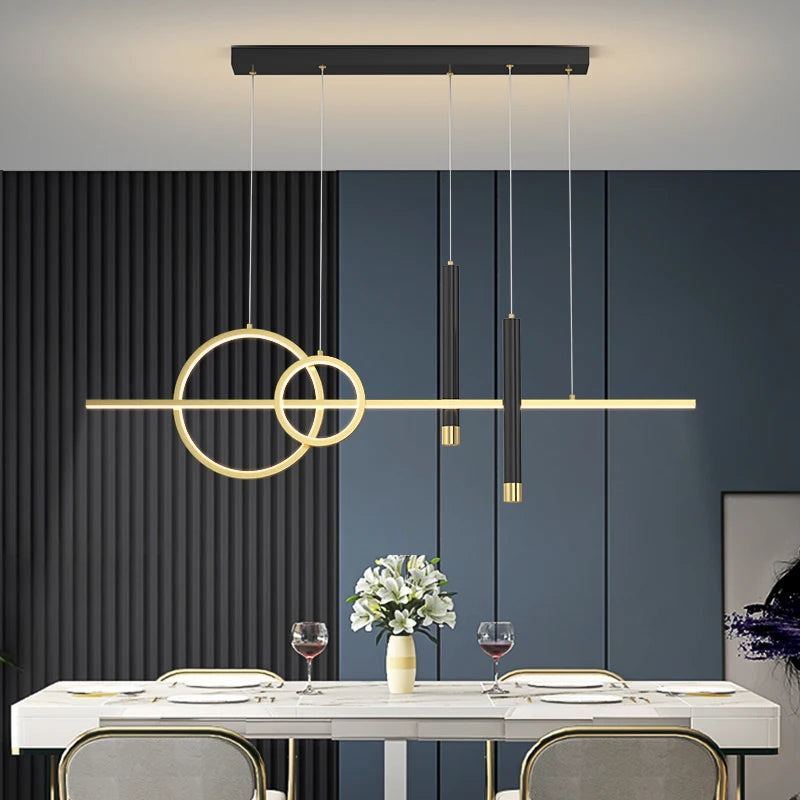 Nordic LED Pendant Lights - Contemporary Lighting Fixture for Dining Table, Kitchen, Bedroom, Foyer, Living Room, Hotel, Restaurant, Coffee Hall, Studyroom