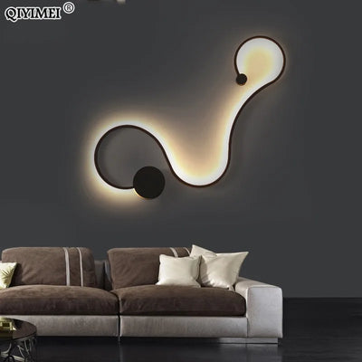 Modern Acrylic Wall Lamps - LED Sconce Lights for Bedroom, Study, Living Room, Balcony