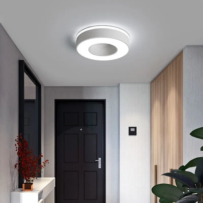 Modern Style LED Ceiling Light - Art Gallery, Balcony, and Corridor Decoration - White and Black