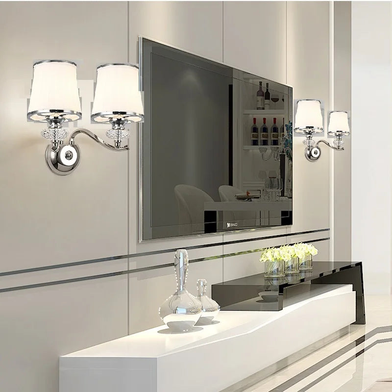 Chrome Modern Chandelier - Illuminate Your Living Space with Contemporary Elegance