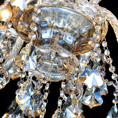 Modern Crystal LED Chandelier - Luxurious Lighting Fixture for Contemporary Spaces