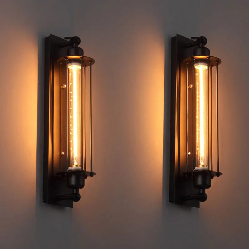 American Retro LED Wall Lamp: Illuminate Your Space with Vintage Charm