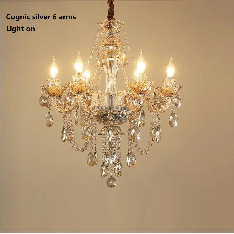 Luxury Modern Crystal Chandelier - Exquisite Lighting Fixture for Elegant Home Decor