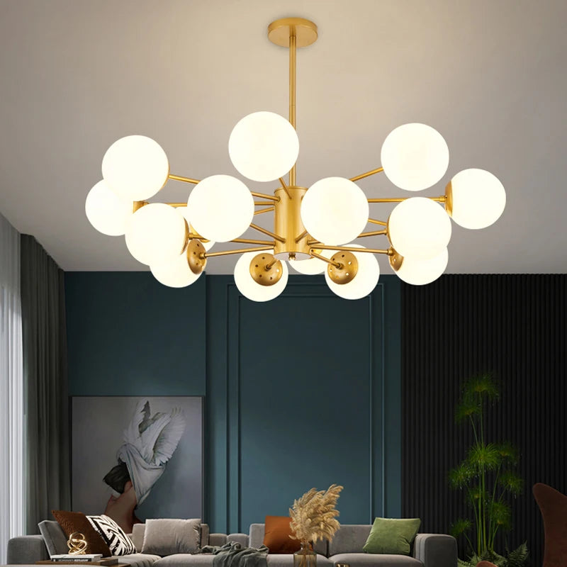 Modern Glass Chandelier Lighting