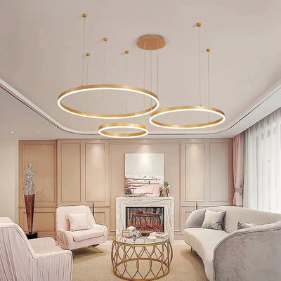 Modern LED Ceiling Chandelier: Illuminate Your Space with Style and Elegance