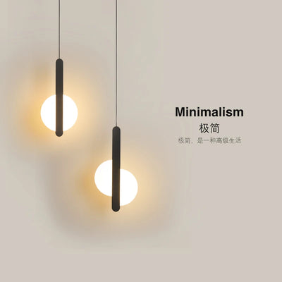 Nordic Bedside Pendant Lamp - Modern Minimalist Design