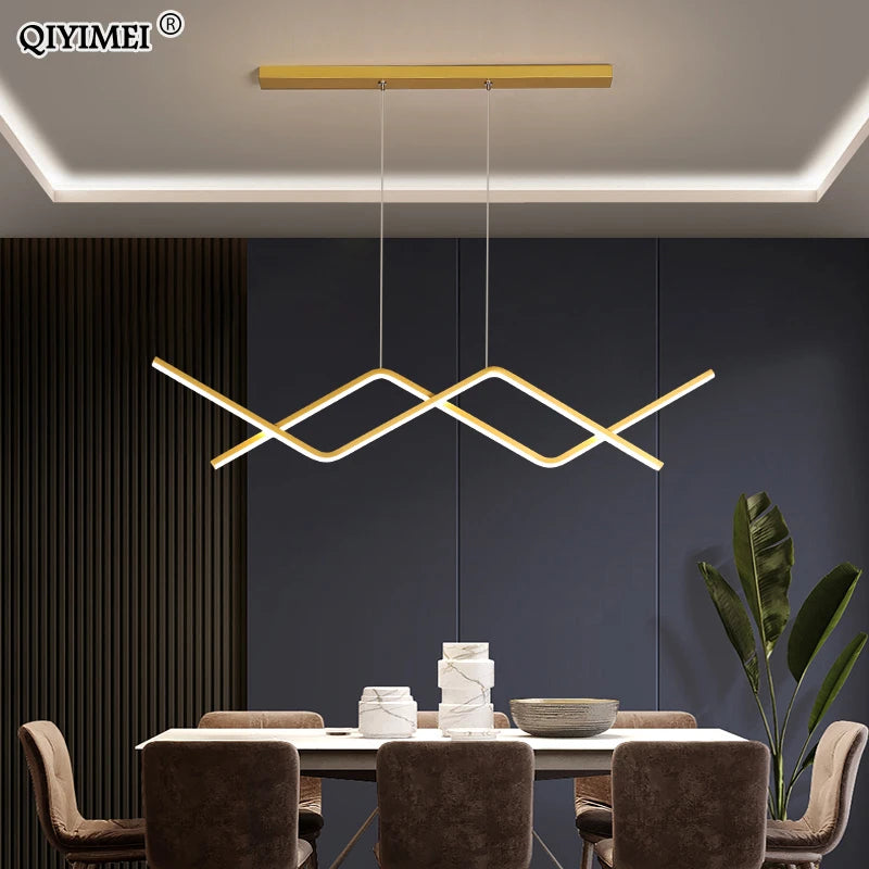 Remote Control Modern LED Pendant Lights