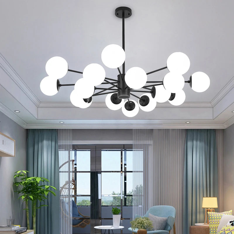 Modern Glass Chandelier Lighting