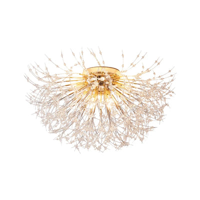 Elegant Dandelion Crystal Ceiling Lamp: A Popular Choice for Stylish Interiors