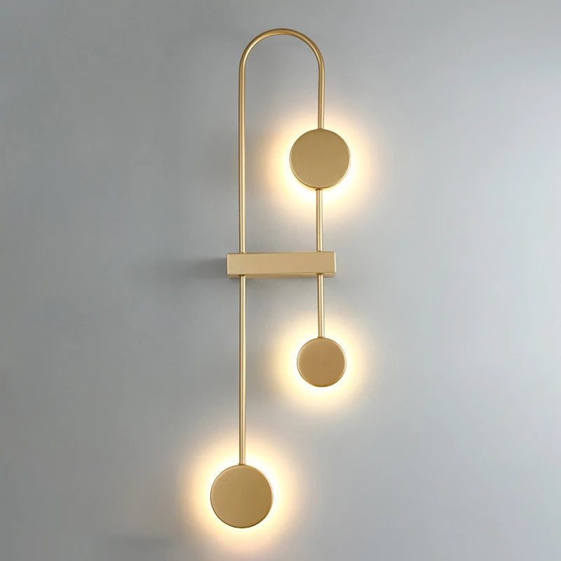 Postmodern Wall Lamp: Simple LED Lighting for Modern Spaces