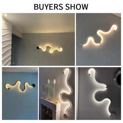 Modern Acrylic Wall Lamps - LED Sconce Lights for Bedroom, Study, Living Room, Balcony