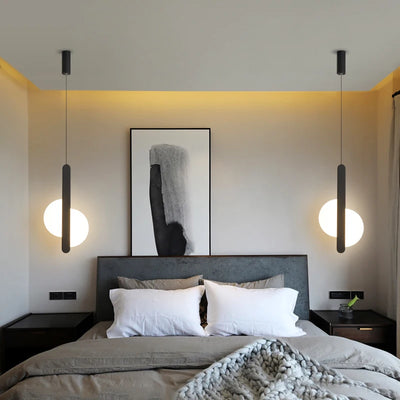 Nordic Bedside Pendant Lamp - Modern Minimalist Design