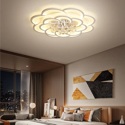 Modern LED Chandelier Crystal Ceiling Chandeliers Lights For Living Room Bedroom Kitchen Lustres Indoor Lighting Fixtures Light