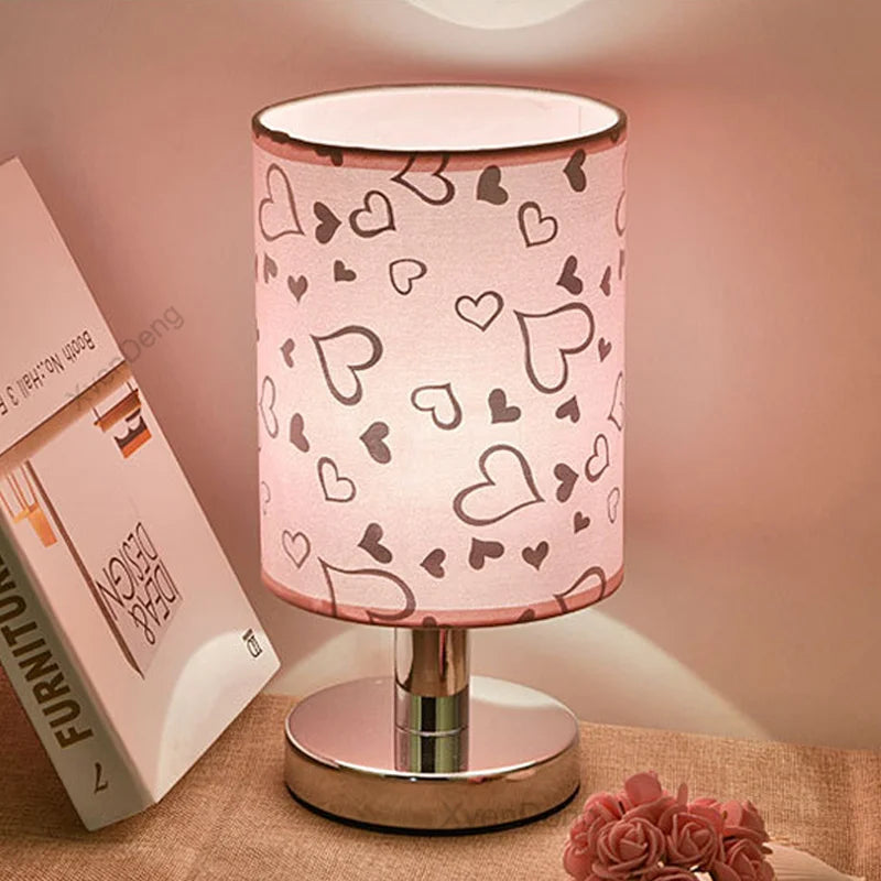 Modern Iron Table Lamp LED Cloth Nordic Desk Light - Perfect for Living Room, Bedroom, Bedside, Study, and Home Decor Lighting Fixtures